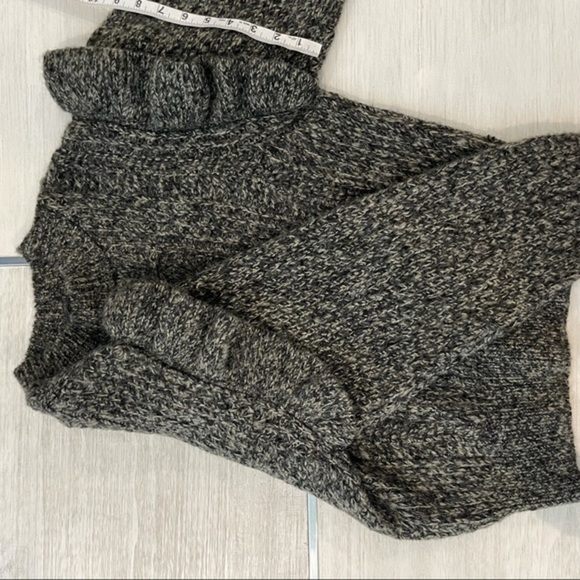 NWT Topshop Charcoal Cable Knit Sweater - Picture 6 of 13